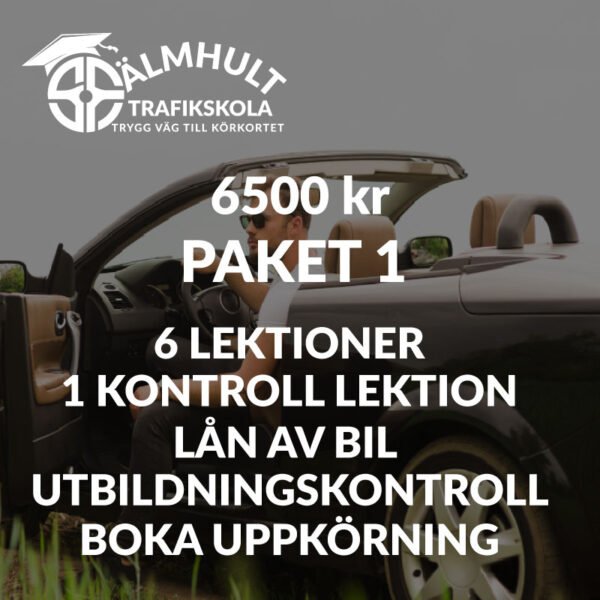 Paket 1 Älmhult trafikskola